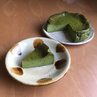 豆腐の抹茶ガトー